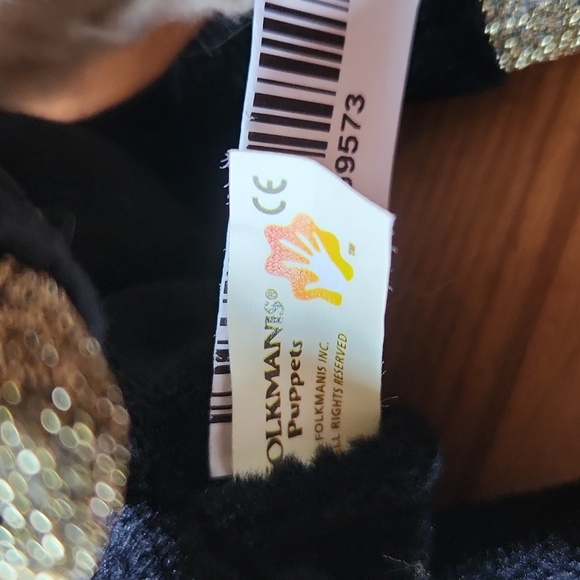 Folkmanis Unicorn Finger Puppet Soft & Plush 7" New! - Picture 5 of 5